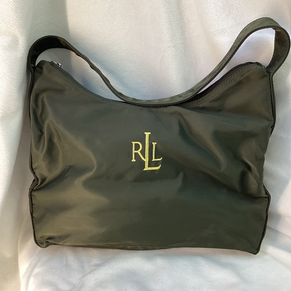 Ralph Lauren Handbags - Ralph Lauren Dark Green Shoulder Bag